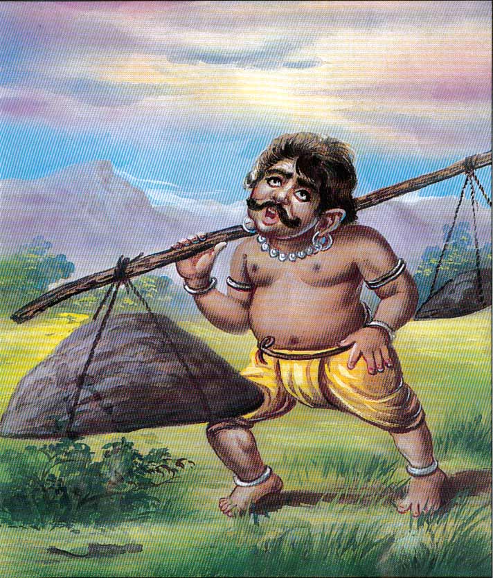 Idumban, the first Kavadi bearer