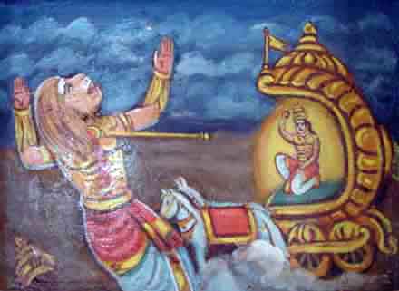 Singhamukhan dies while fighting Lord Murugan.