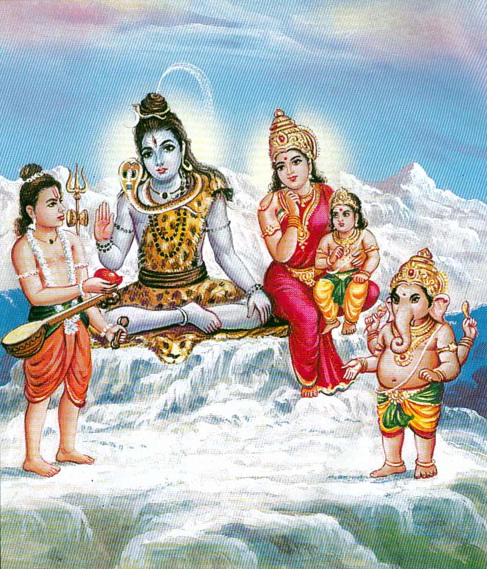 Narada presents the Jnana Phalam